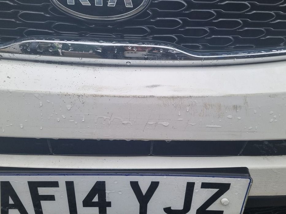 Bara fata Kia Sorento II Facelift 2012 - 2014 ALB (1176) model fara spalatoare far