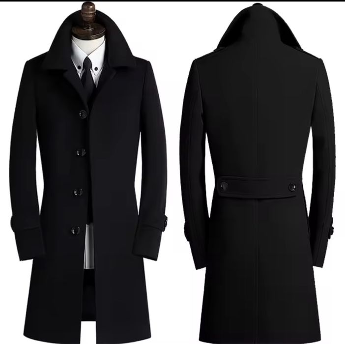 Palton barbatesc din Lana