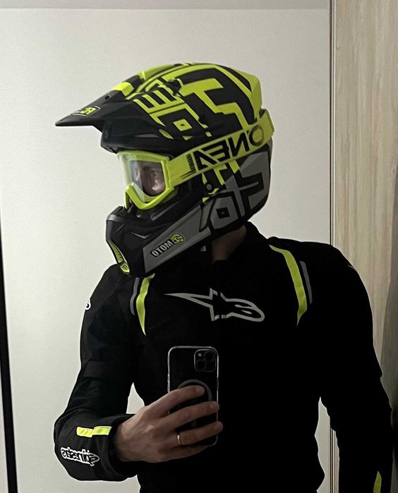 casca moto/casca enduro, NOUA, marimea XL