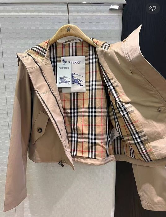 Яке Burberry, кремаво, Alessa