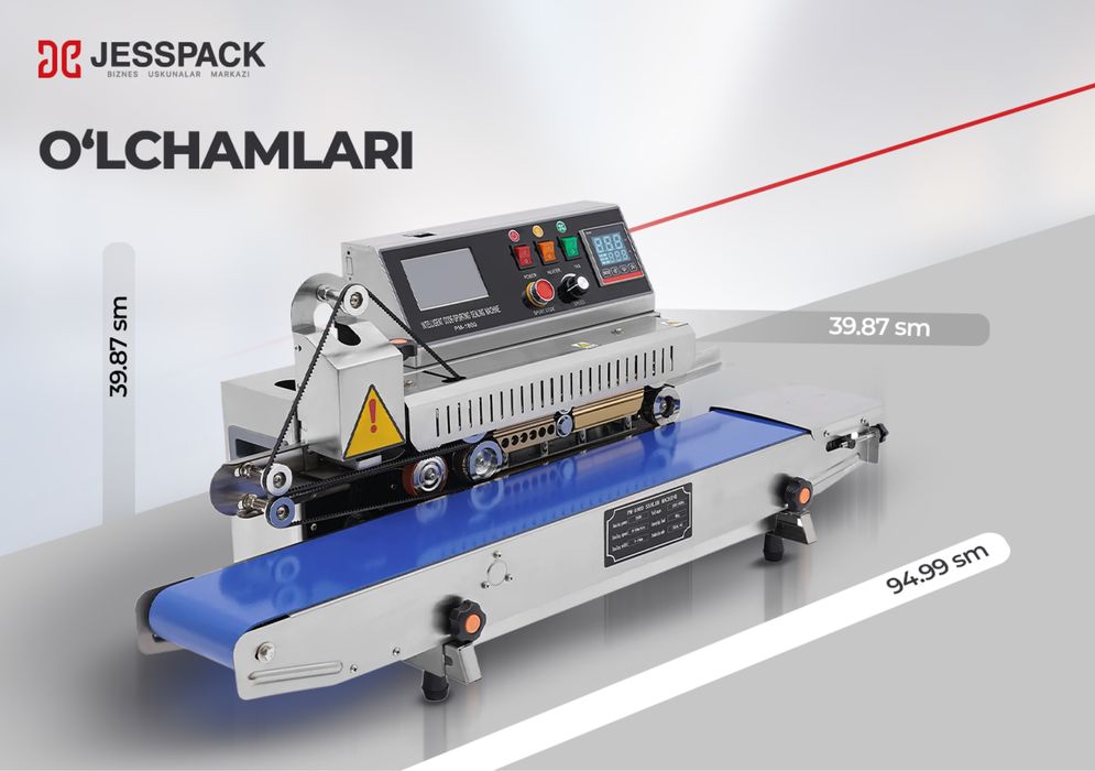 Упаковка аппарат | Qadoqlash uskunasi | Запайщик пакетов Запайка Дата