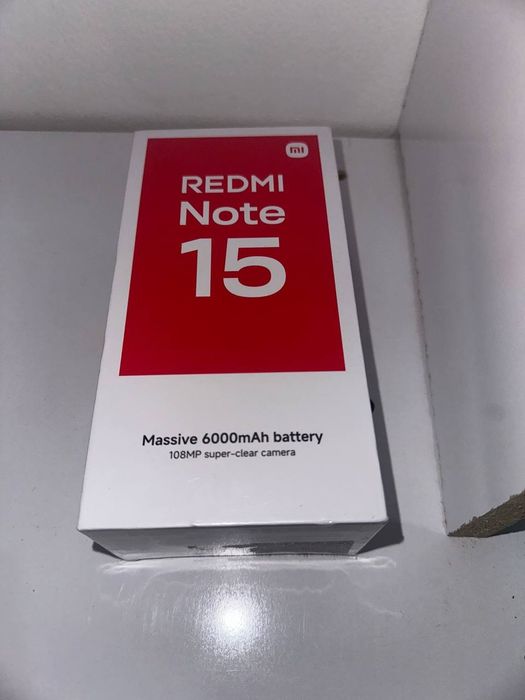 Redmi note 15 новый запечатанный