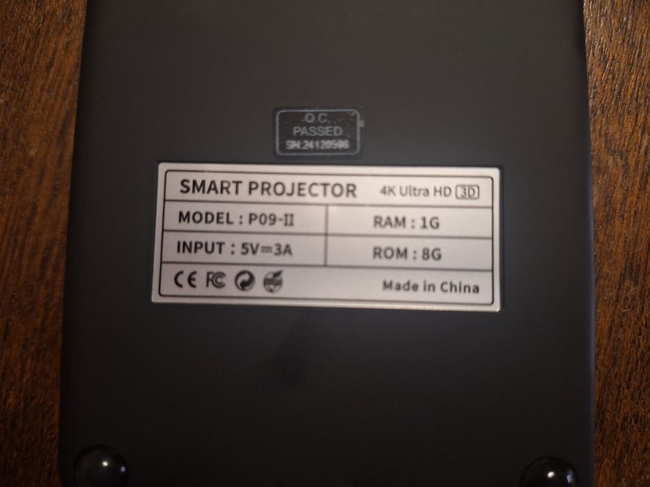 Мини смарт проектор DLP