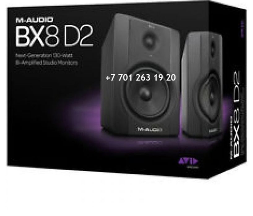 M-Audio BX8 D2 — студийные мониторы, новые