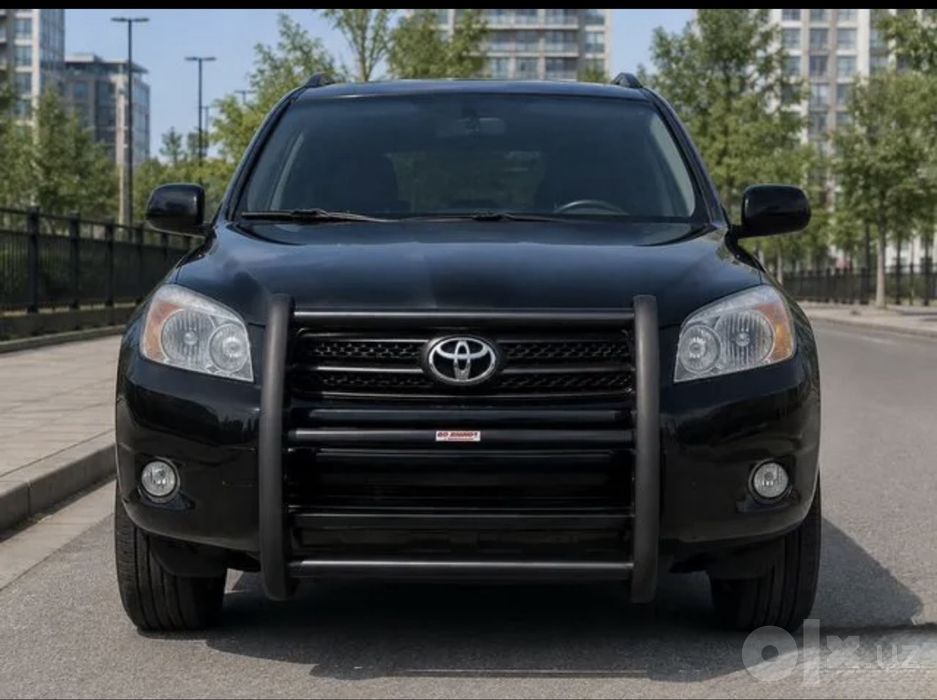 Защита бампера на Toyota Land Cruiser 300 Rav4