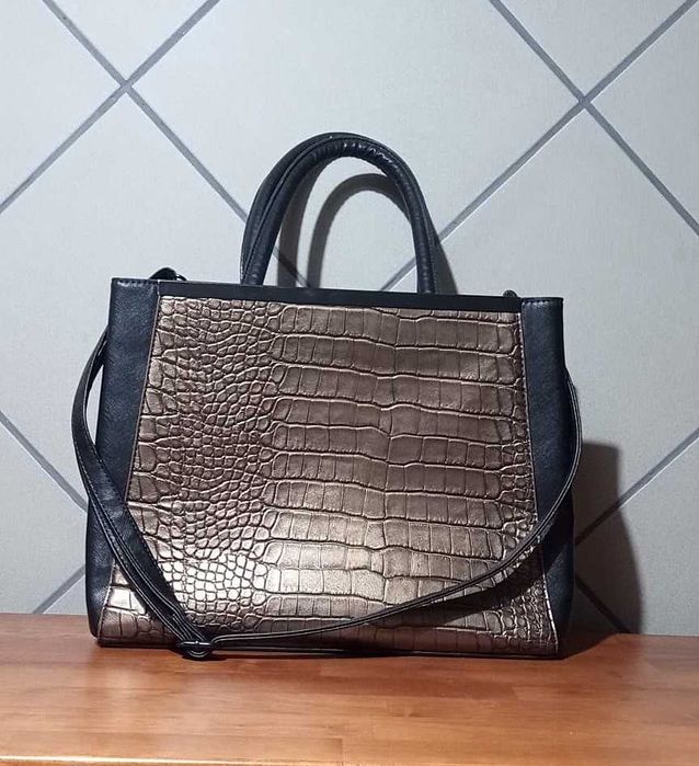 Geantă Orsay mare bronz-auriu