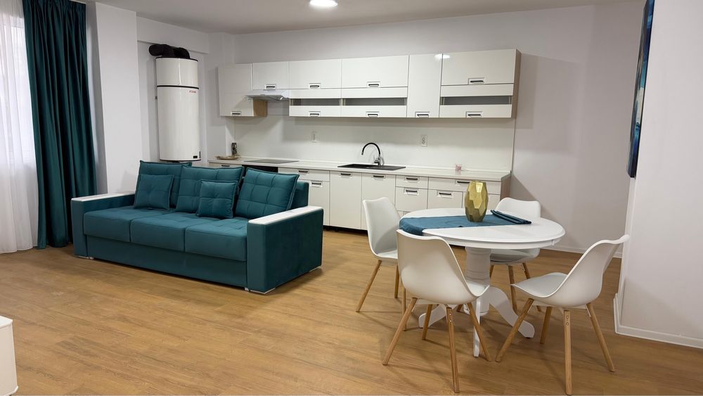 Persoana Fizica  vand Ap. 2 camere  etaj 2 bloc  nou  cu lift,mobilat