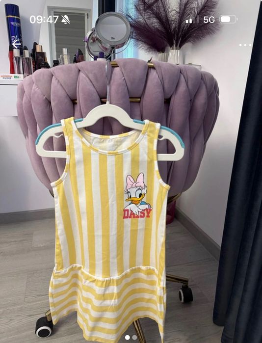 Set rochițe vară fetițe bumbac 100% H&M