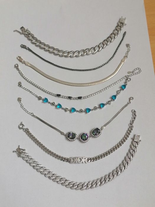 Brățări din argint modele diferite 925