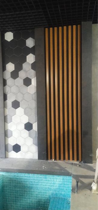 Подвесной потолок грильято реечный река грилянд шифт армстронг PC-58