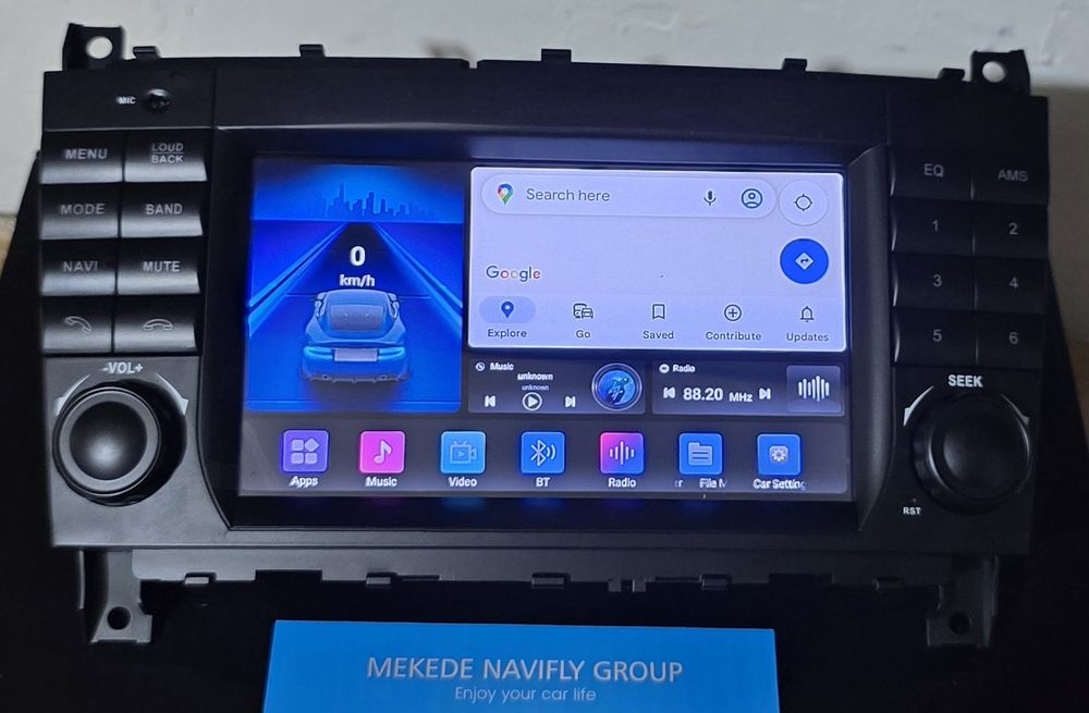 Мултимедия за Мерцедес W203 W209 2004г-2011г С-класа