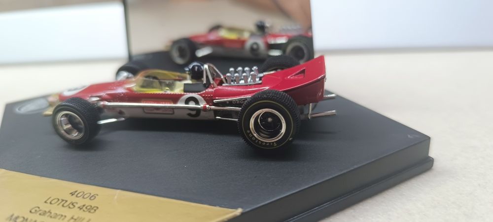 Macheta Lotus 49B Graham Hill Monaco GP 1968 1:43