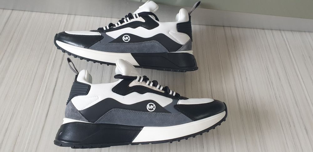 Michael Kors Theo Sneakers 42/26см НОВО! ОРИГИНАЛ! Мъжки от ест. кожа!