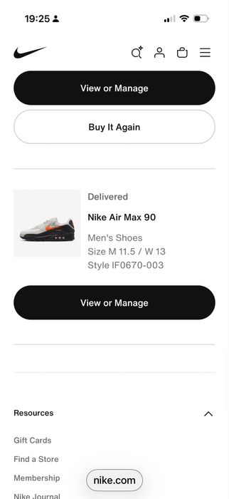 Кроссовки nike air max размер 44,5