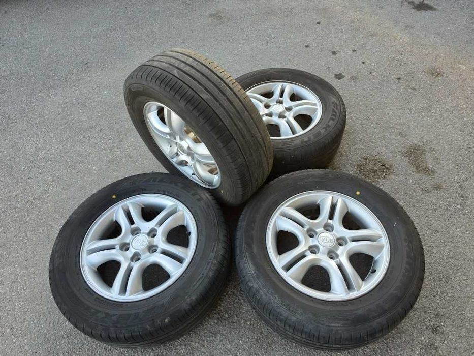 4 бр. Летни гуми 235/60 R16 с алуминиеви джанти 5x114.3 Kia Toyota Hyundai Honda