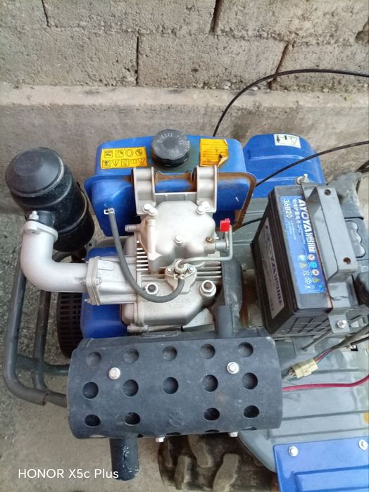 Motoblok dizelda yuradi