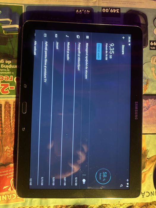 samsung tab pro  defecta pentru piese
