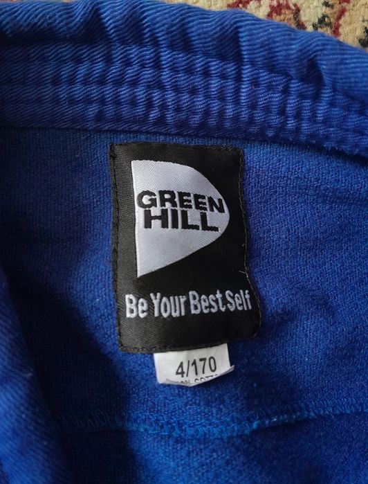 кимоно дзюдо green hill