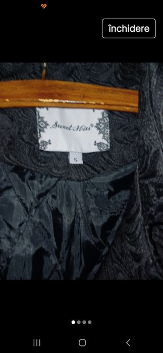 Palton dama mărimea xs S 50 kg