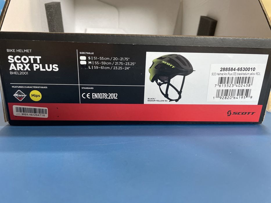 Vând cască MTB Scott ARX Plus - mărimea L (produs sigilat)