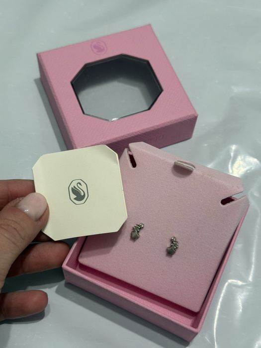 Cercei argint Swarovski