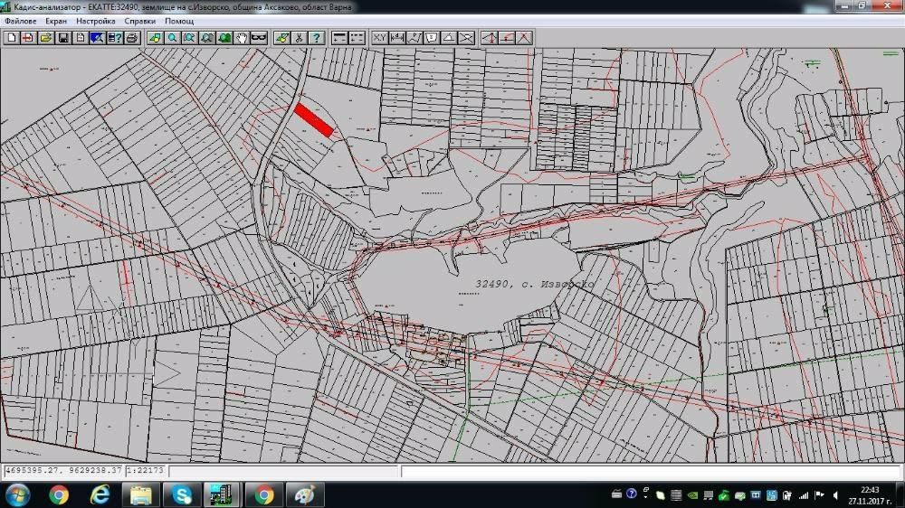 Продава се Парцел в с. Изворско, Област Варна - 9800 кв.м за 10 €/кв.м - Снимка #2