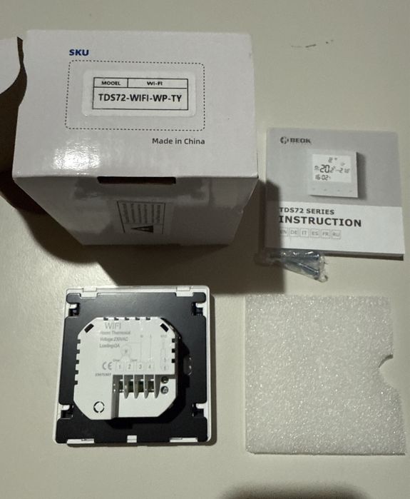 Termostat Wifi Smart BHT-006GALW centrala,boiler,pardoseala,incalzire