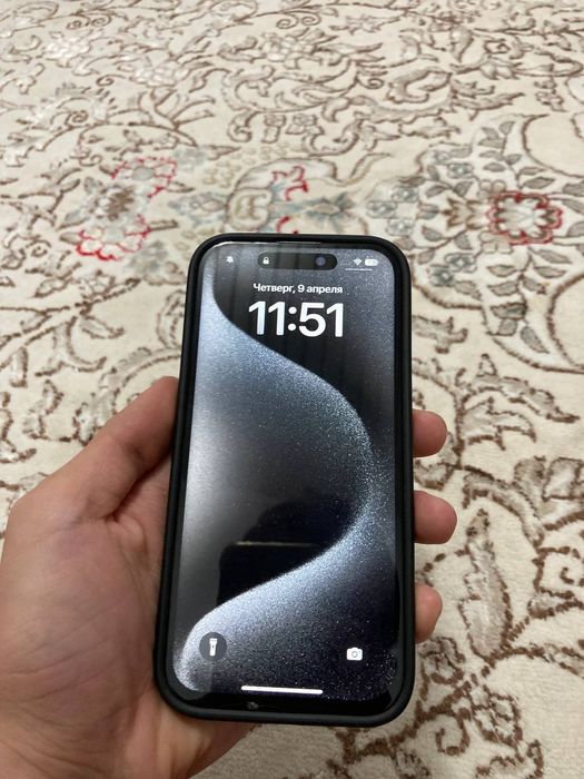 Iphone 15pro 256GB 100% Айфон 15про