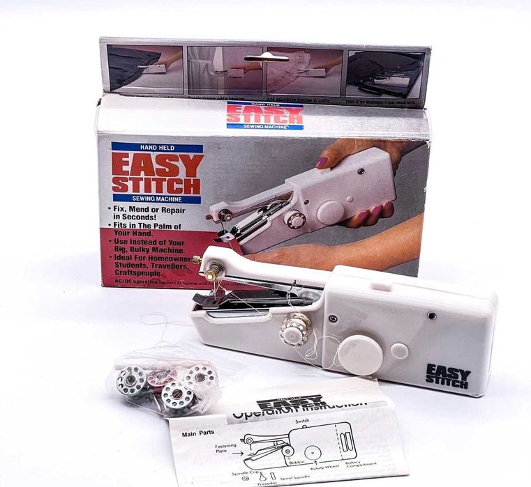 Портативная ручная швейная машинка модели Easy Stitch