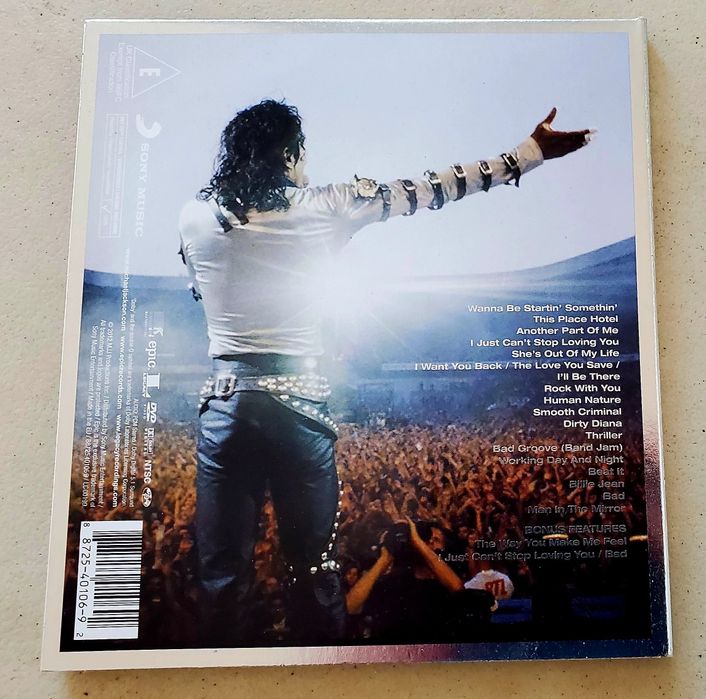 DVD de Colectie Concert Michael Jackson Wembley 1988, Nou