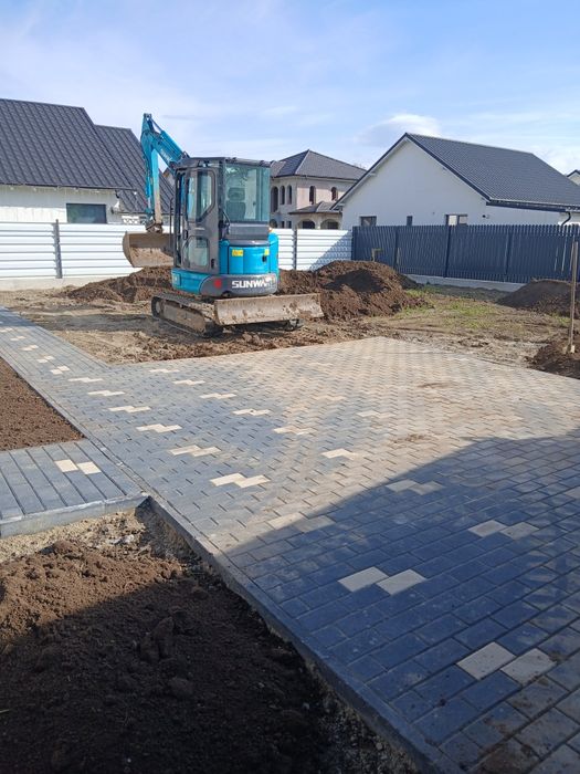 Demolări săpături fundații. beciuri.fose .nivelare terenuri