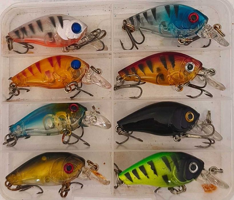 Воблери за пъстърва, костур, кефал реплики на - Last Cast CC38 ,Strike Pro Baby Pro.Zip Baits Rigge 35F и др