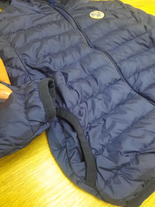 Geaca primavara matlasata cu gluga bebelus,North Salis, marimea 12luni