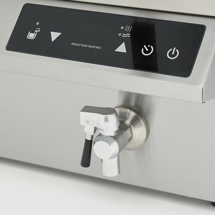 Професионален фритюрник - 2 кошници х 8 л. - MAXIMA INDUCTION 3500W