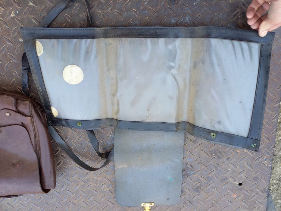 Porthart militar negru și maro