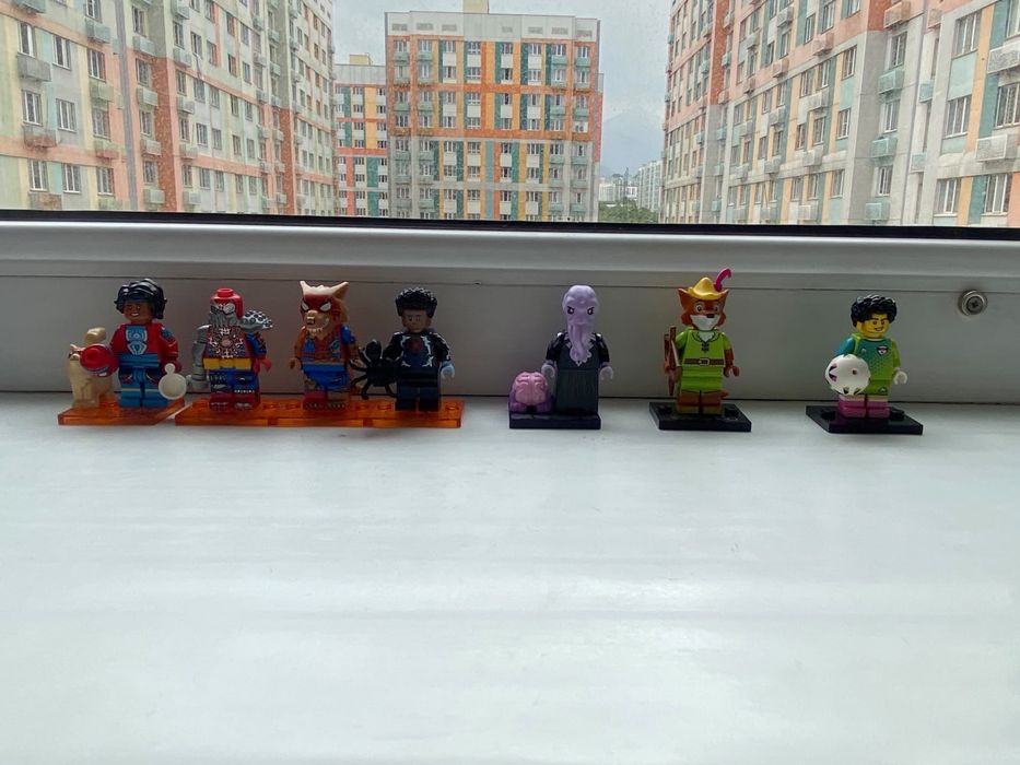 Мини фигурки лего