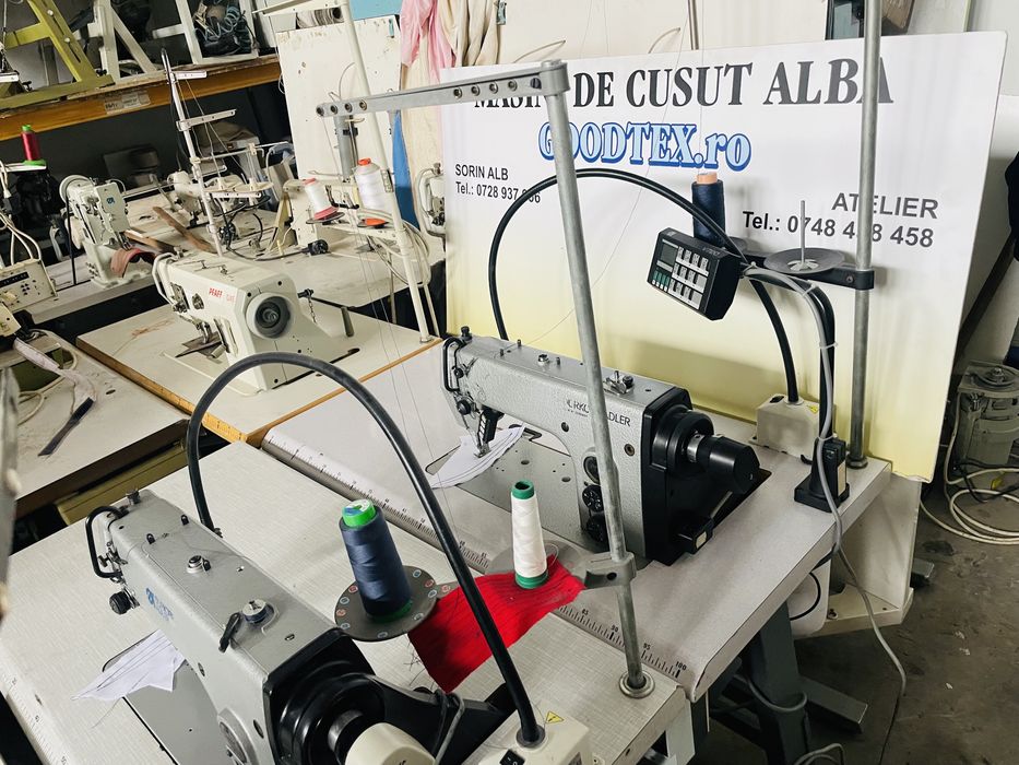 Masina de cusut liniar automata cu taiere ata Durkopp