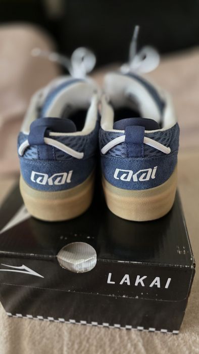 Чисто нови скейт маратонки Lakai Payload Navy/Gum