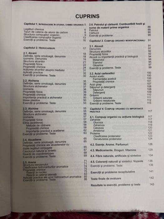 Manual chimie clasa a 10a