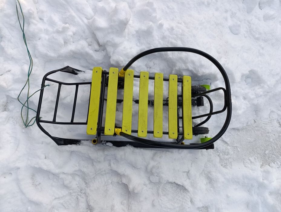 Санки с колёсами