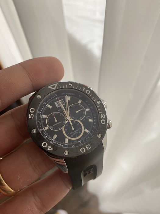 Edox Class 1 Chronograph, Big-date, 46mm