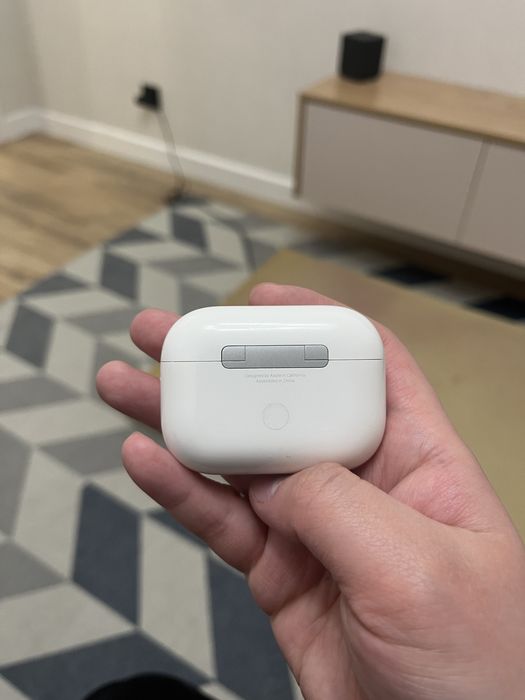 Apple AirPods Pro 2nd generation with Wireless MagSafe Charging Case.