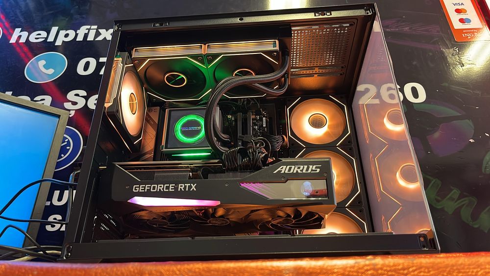 PC Ursul Negru X3D | Ryzen 7 9800X3D | RTX 3070ti Master | 32 GB 6000MHz