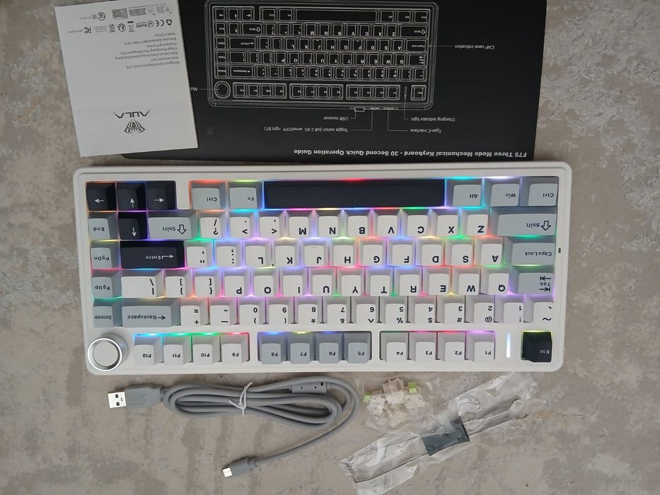 AULA F75 новый Кайфф
