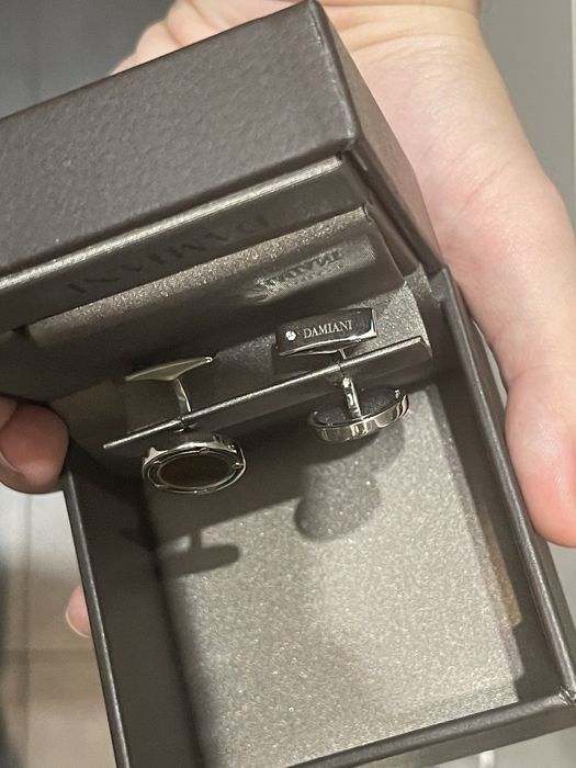 запонки DAMIANI D.Side с брилиантами