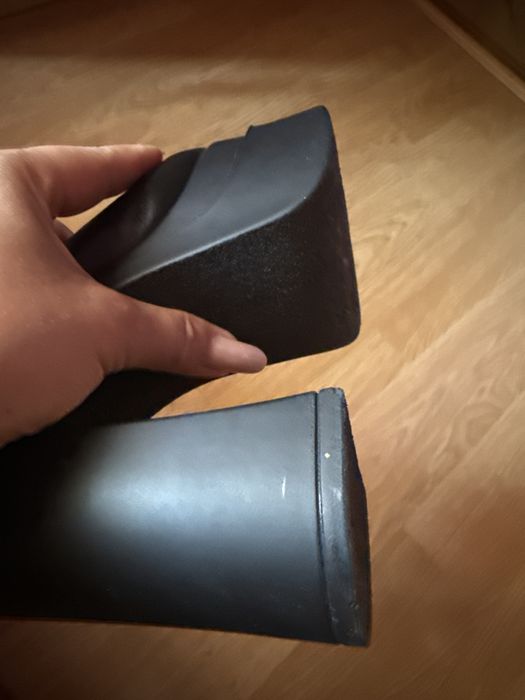 Sandale dama din piele cu toc masiv Gryxx