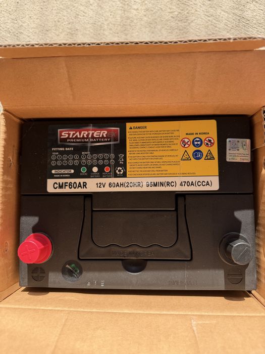 Starter CMF60AR аккумлятор оригиналь