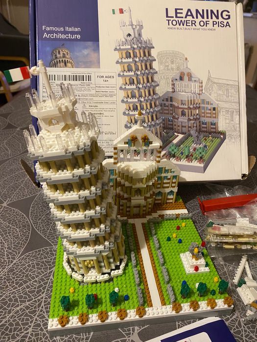 Lego architecture конструктор подобен на  Lego Кулата в Пиза
