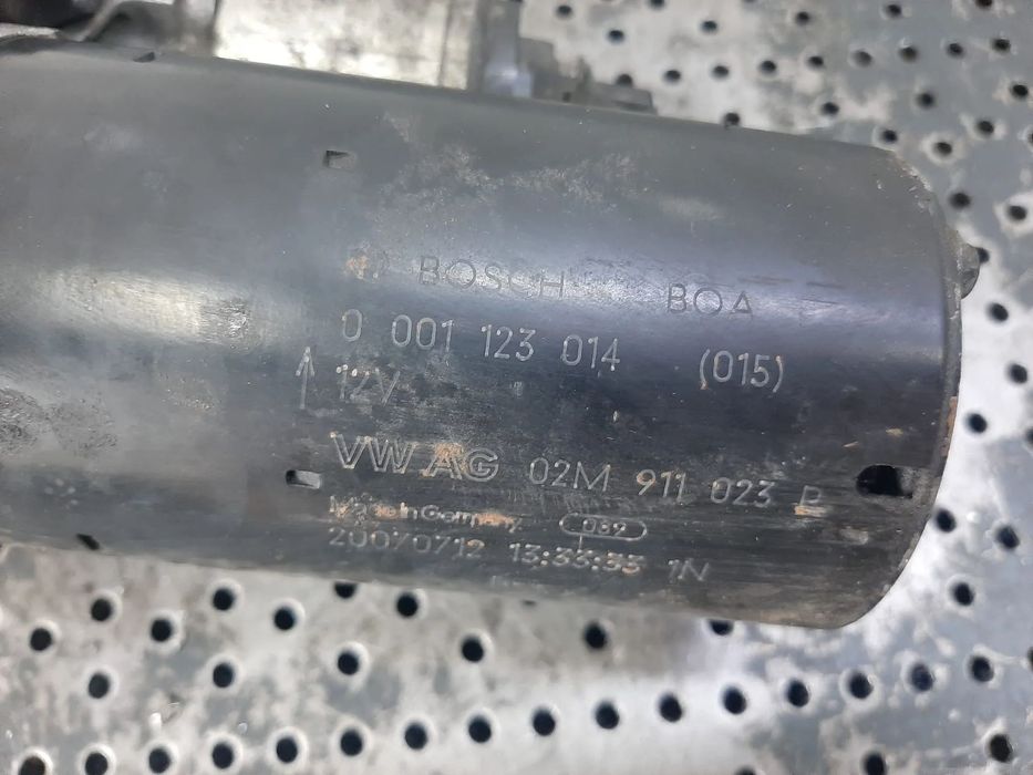 electromotor 2.0 tdi  audi a3 8p vw touran golf 5 seat leon skoda octavia 2 0001123014 02m911023p