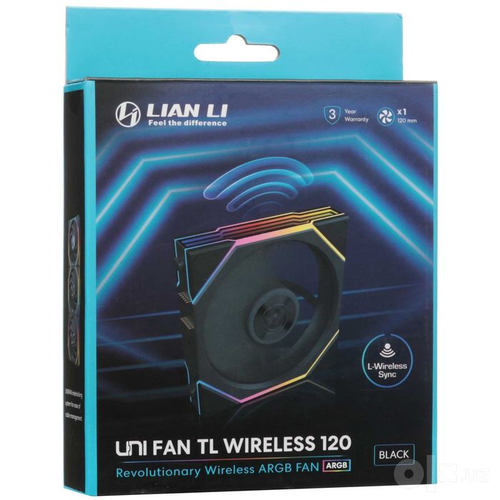 ' Вентилятор Lian Li UNI FAN TL FLEX 120mm ARGB Black